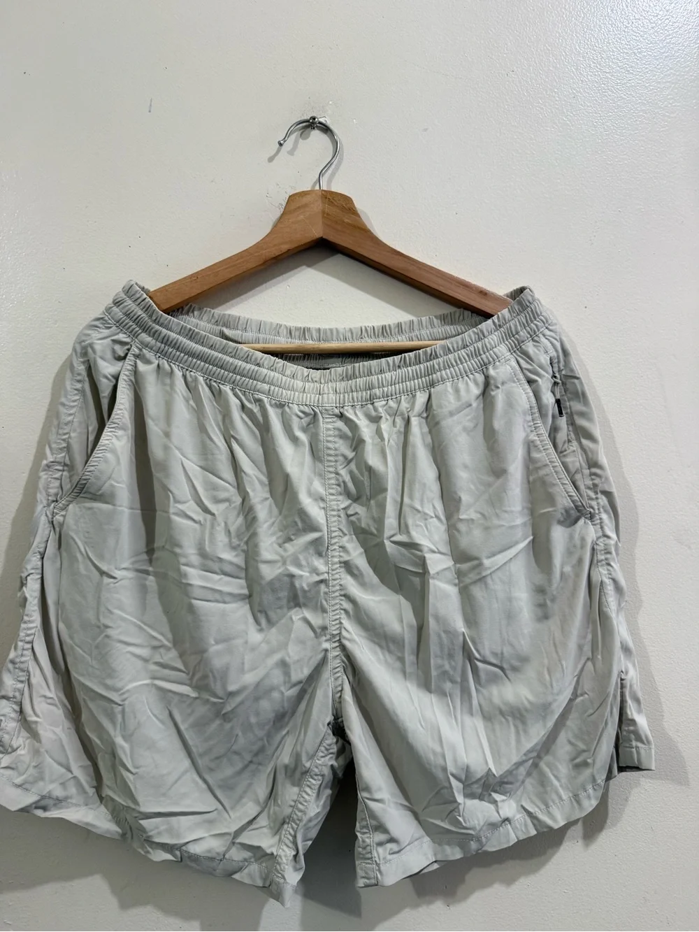 Buck Mason Light Gray Athletic Shorts